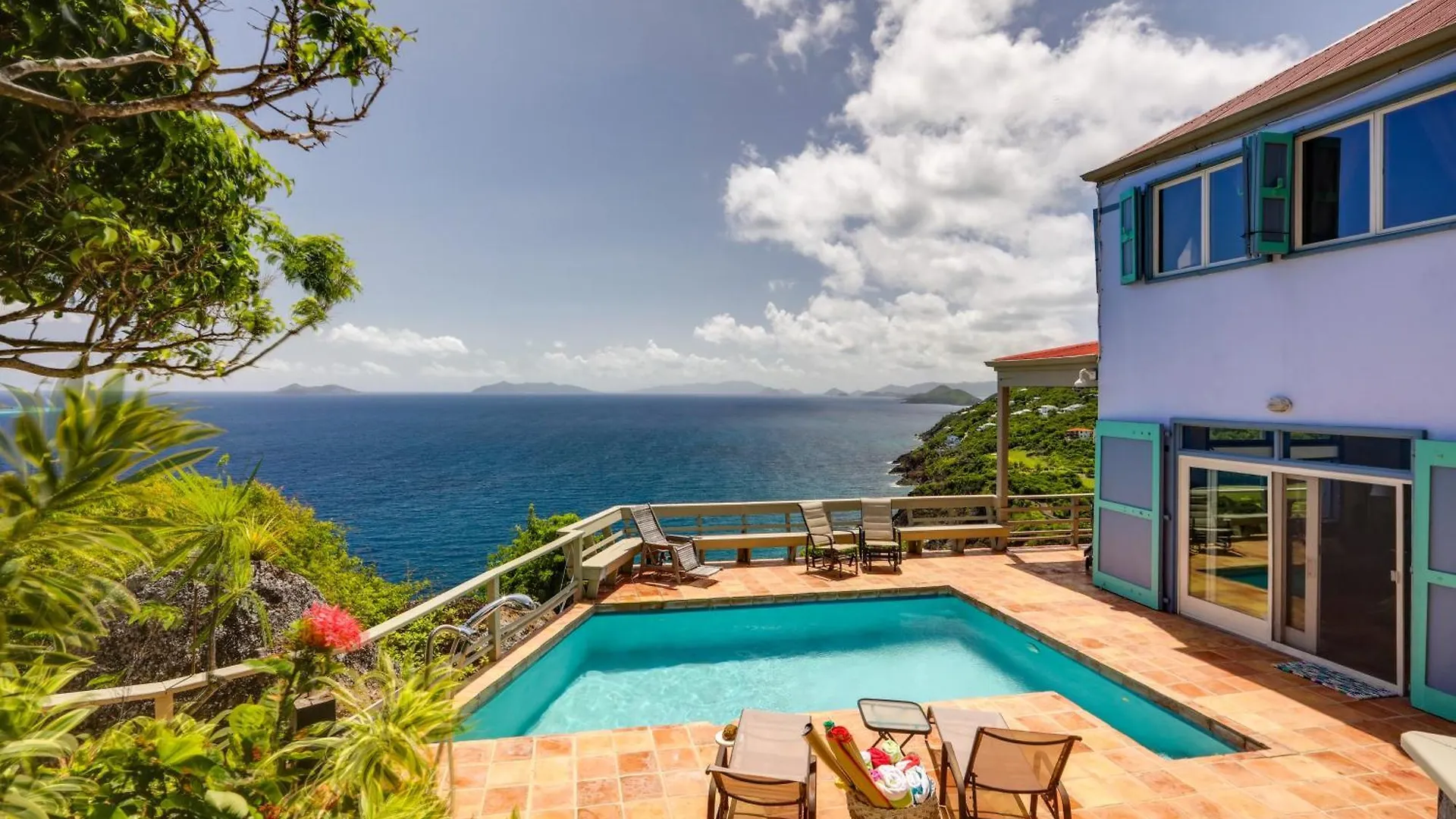 St Thomas Cliffside Villa With Pool And Hot Tub! Lovenlund