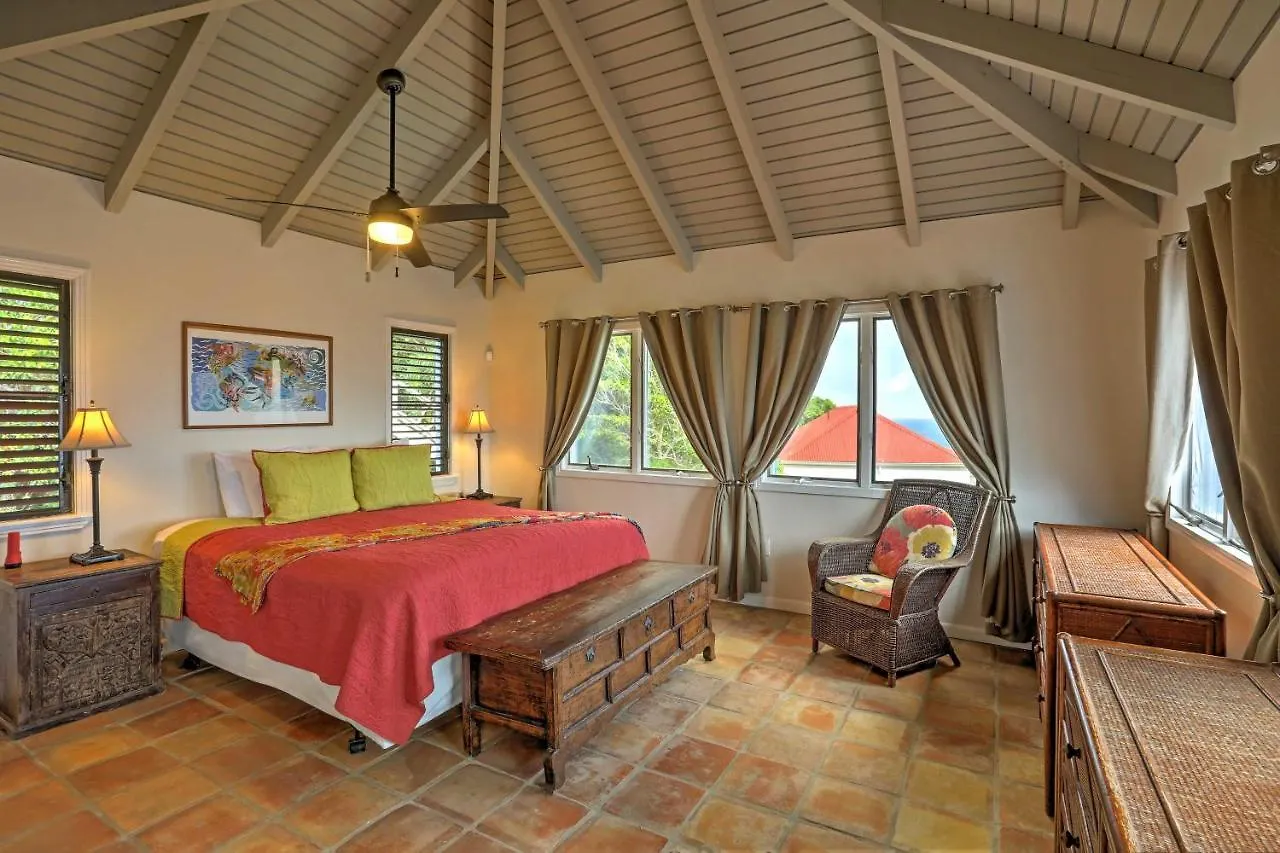 St Thomas Cliffside Villa With Pool And Hot Tub! Lovenlund